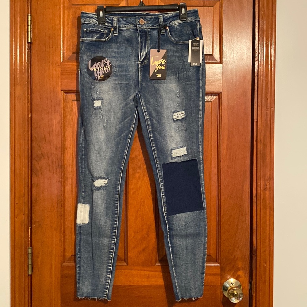 YMI Distressed Skinny Jeans